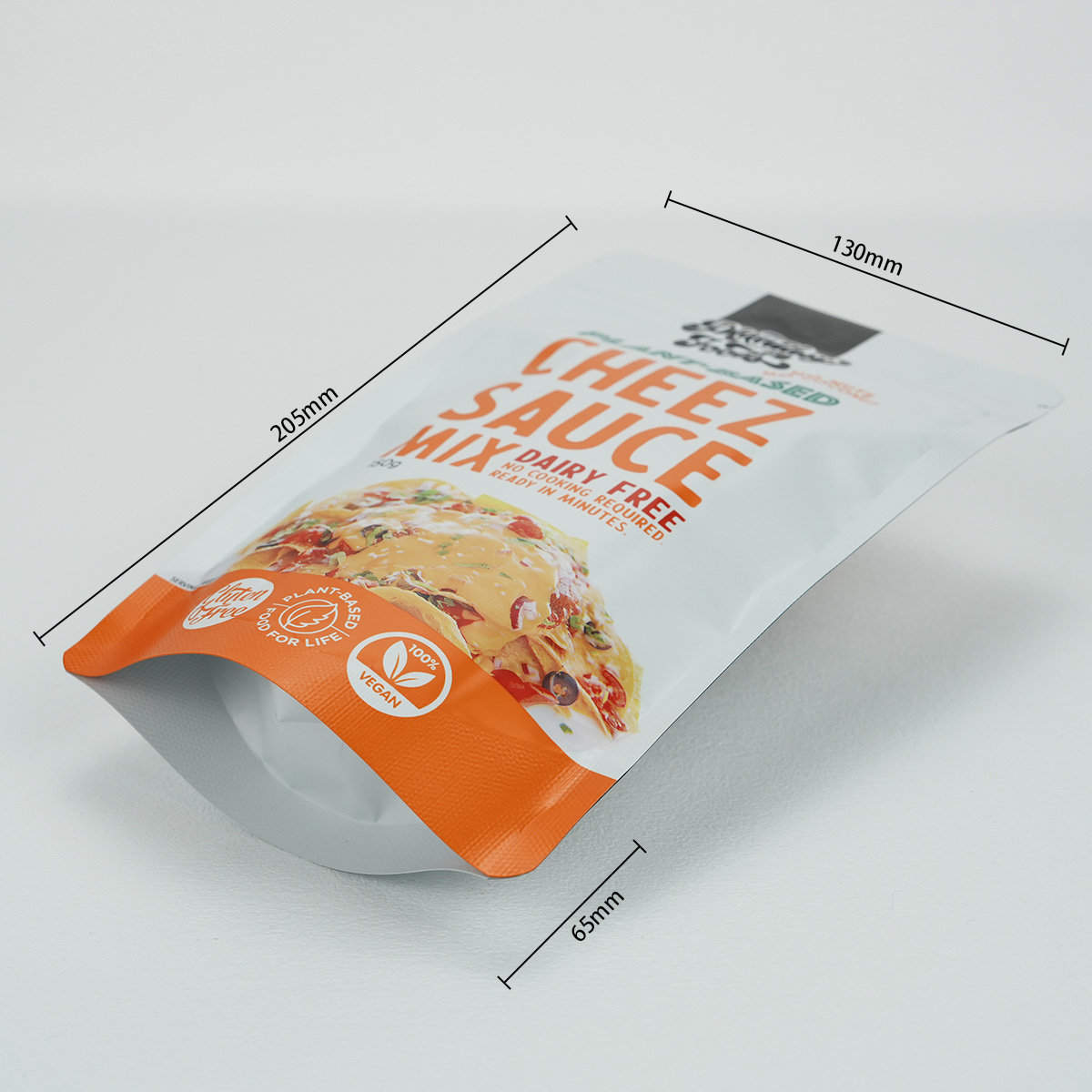 Stand up pouch with zipper (11)