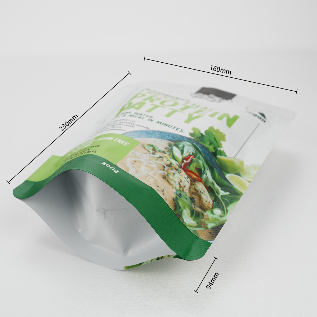 Stand up pouch with zipper (1)