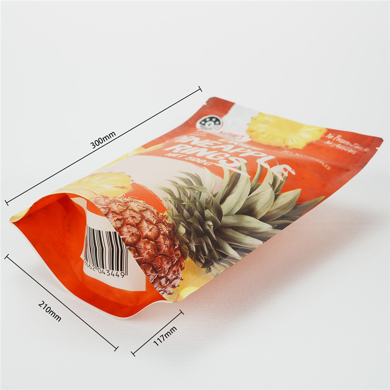 Bolsa de pé com zíper